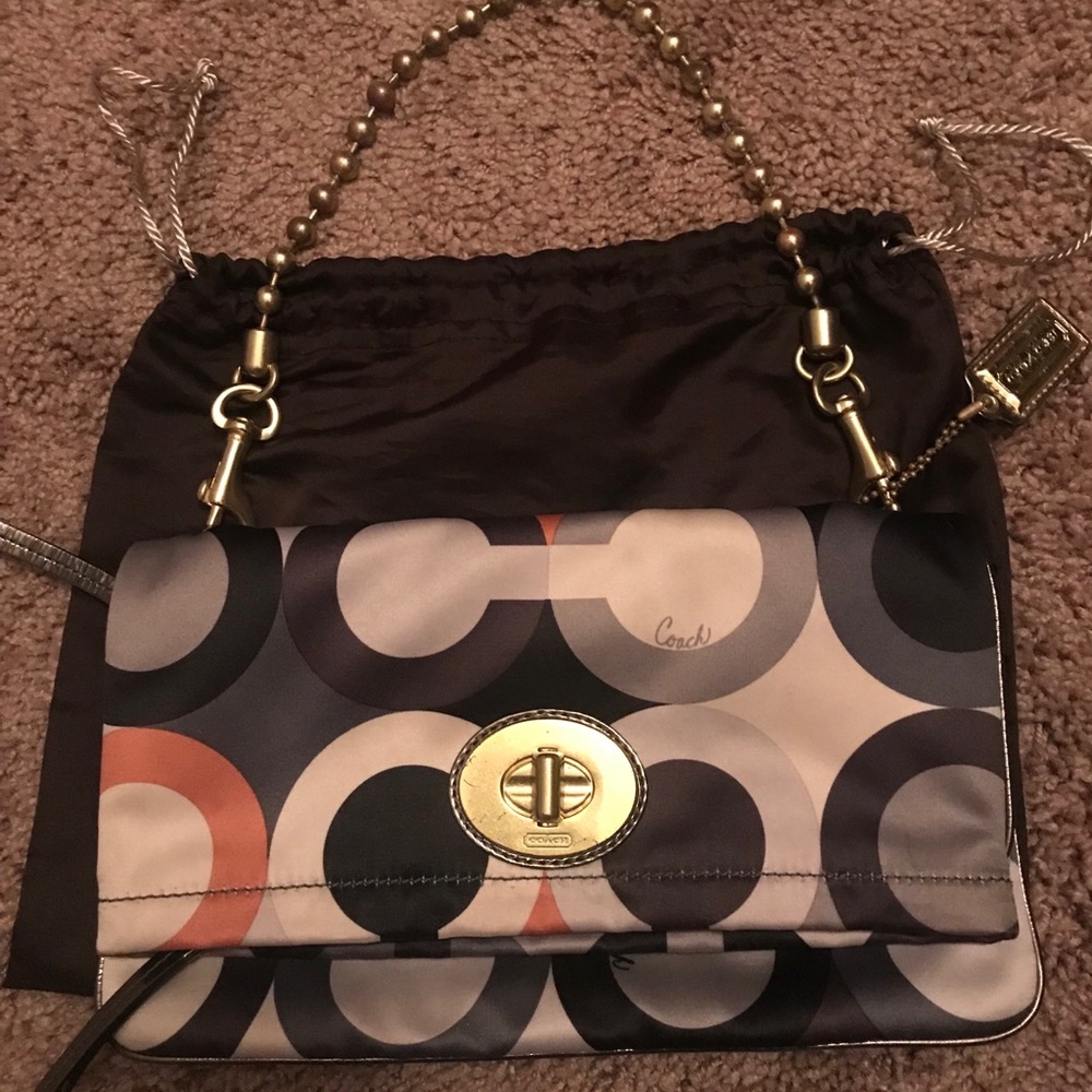 Coach clutch bag